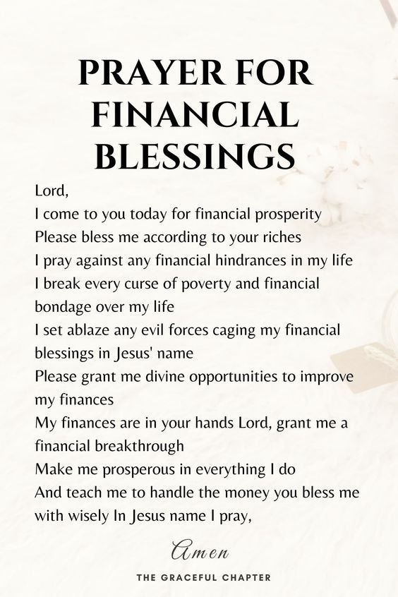 Empowering Prayer For Financial Breakthrough